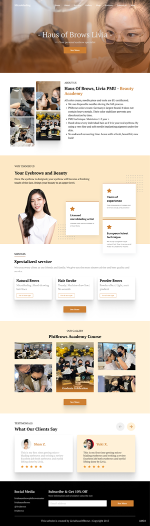 Web Design by Taufik H for this project | Design: #31512356