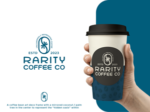 Logo-Design von allynien für Rarity Coffee | Design: #31514112