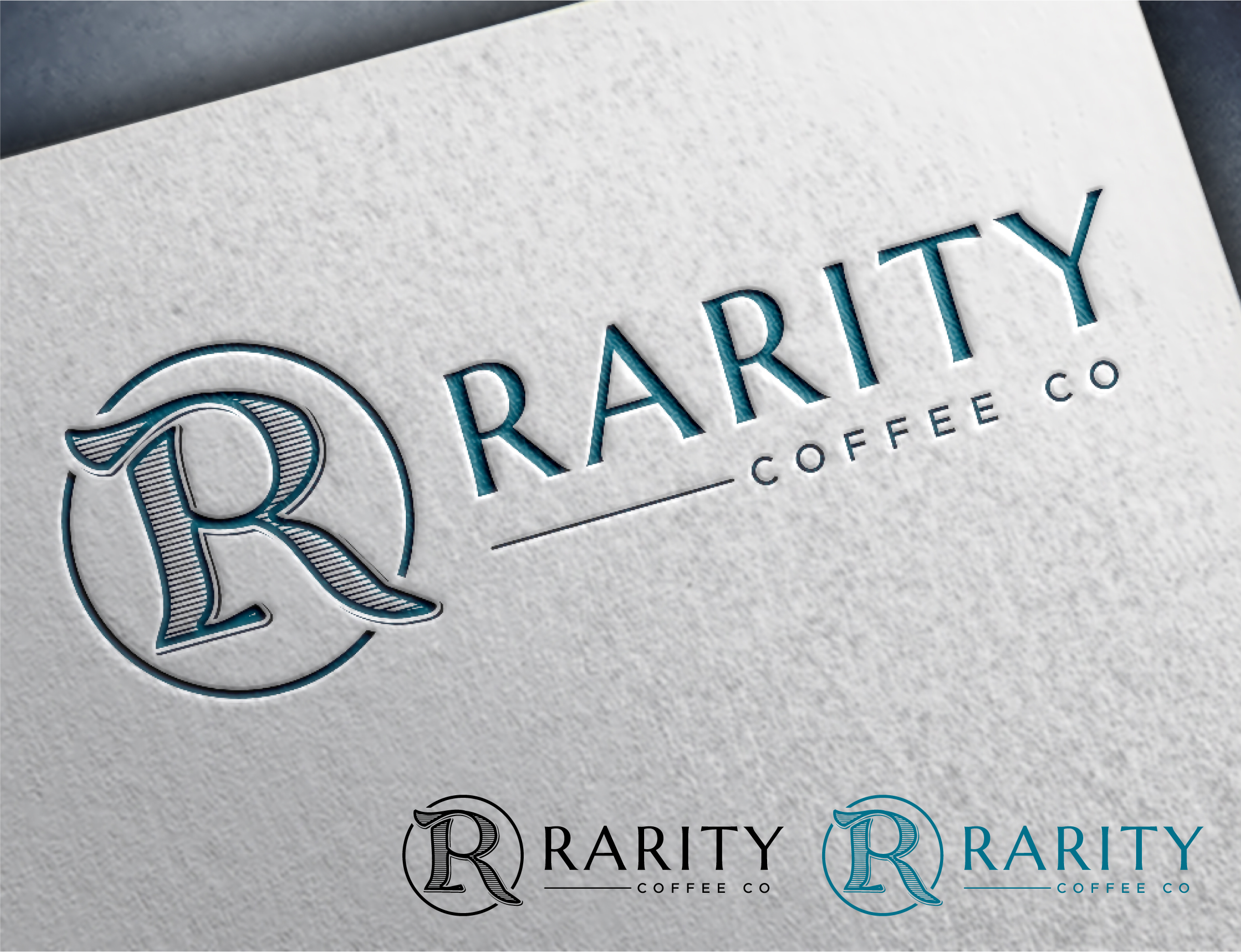 Logo Design by John Mark Arts for Rarity Coffee | Design #31485402
