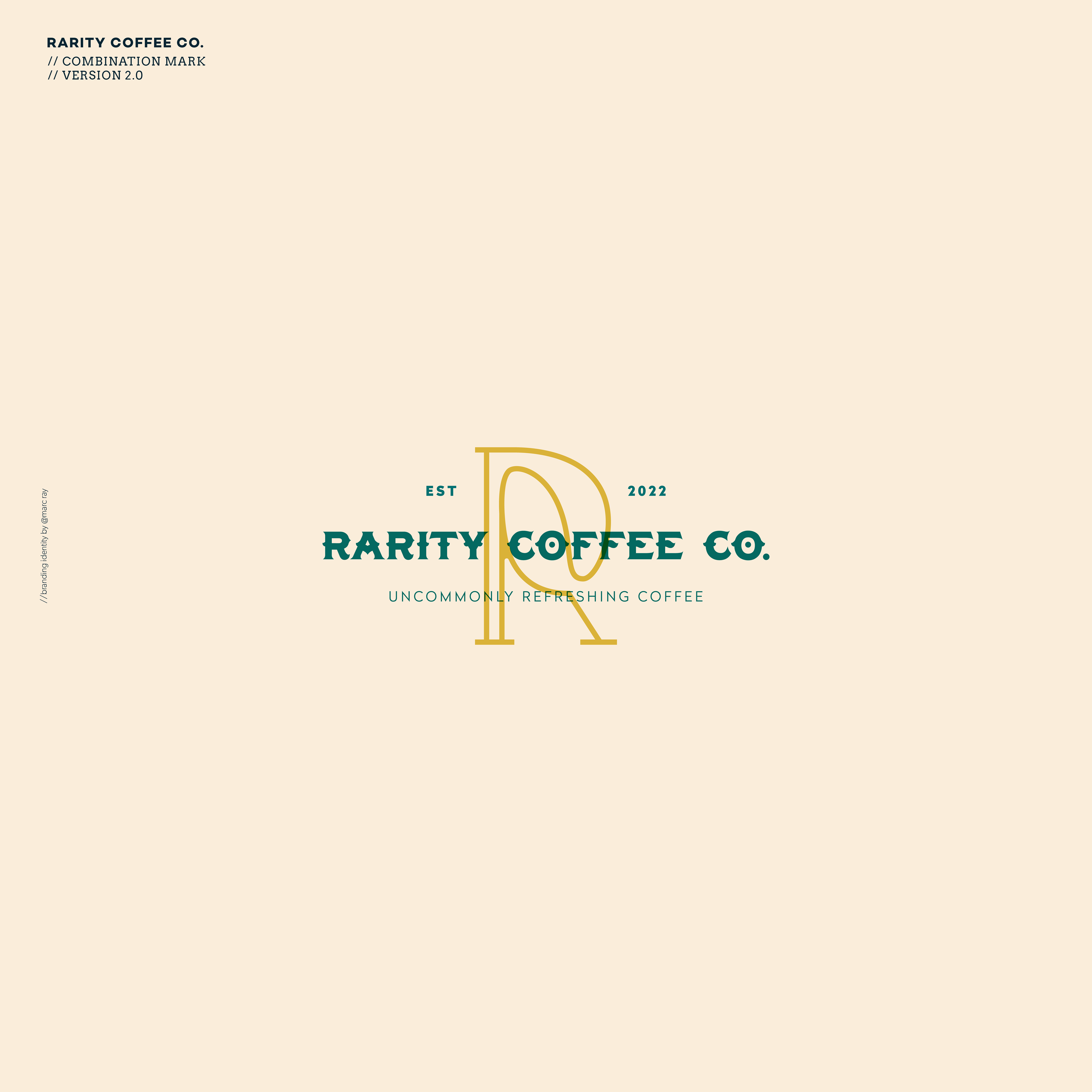 Diseño de Logo por Marc Ray para Rarity Coffee | Diseño #31496173