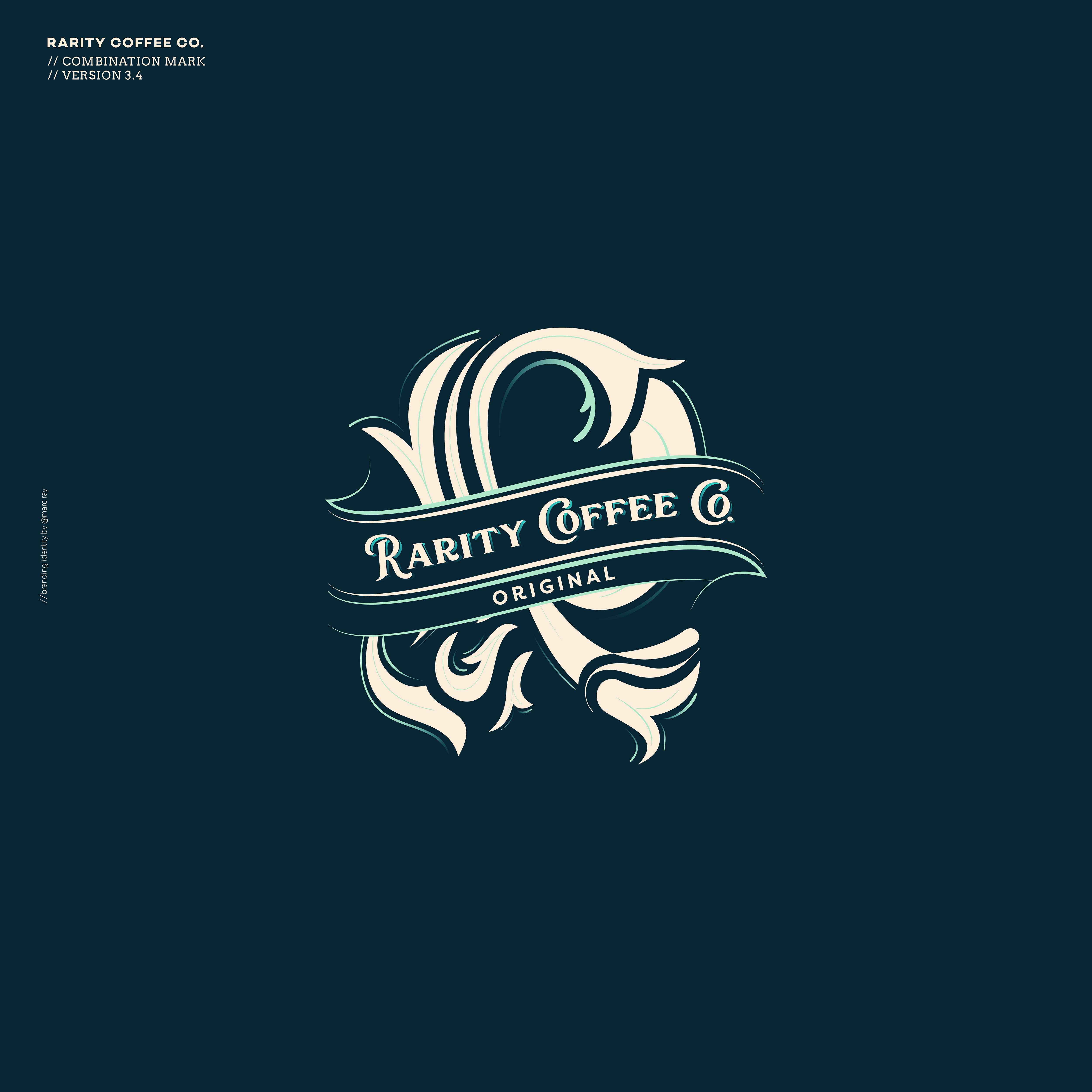 Logo Design by Marc Ray for Rarity Coffee | Design #31513692
