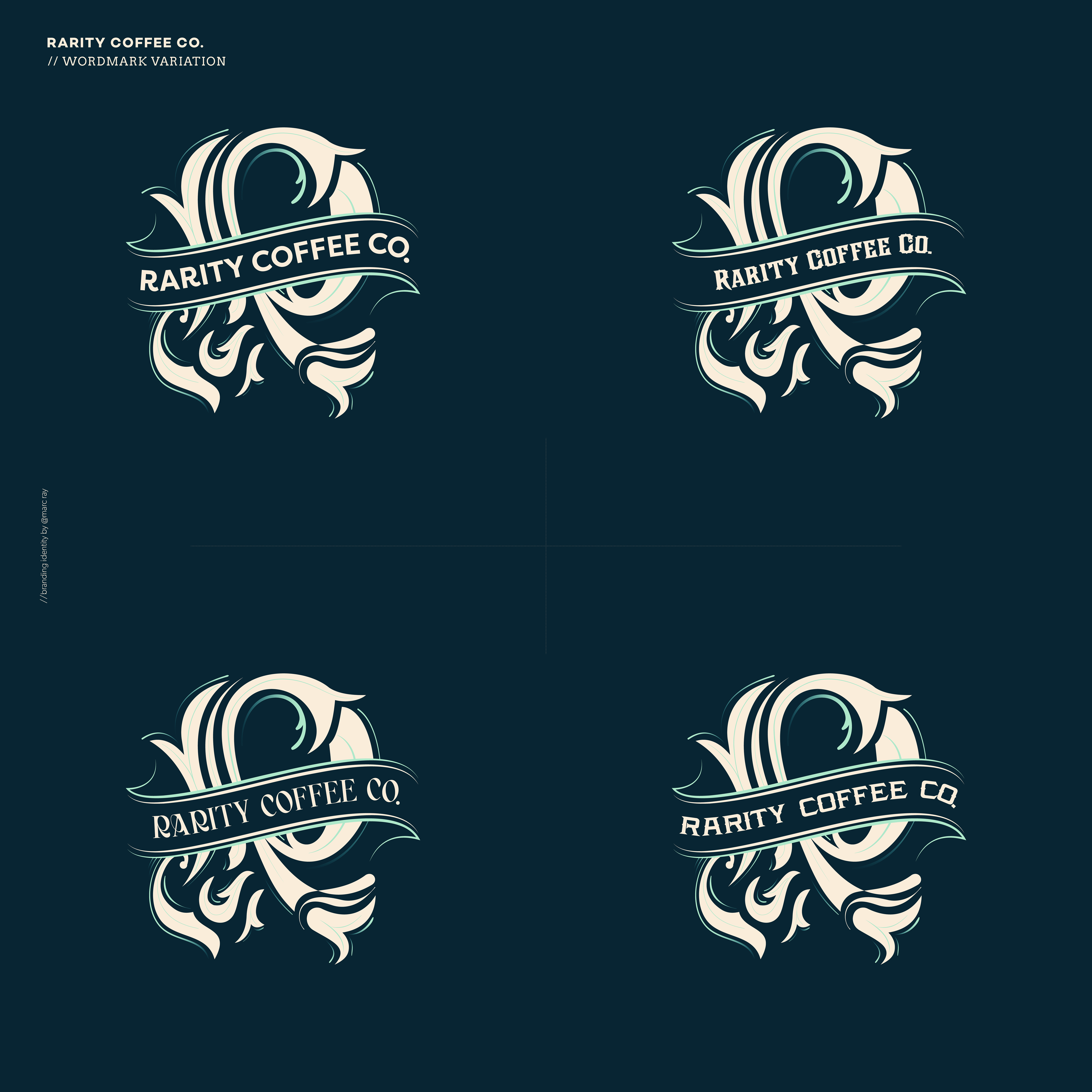 Logo Design by Marc Ray for Rarity Coffee | Design #31520428