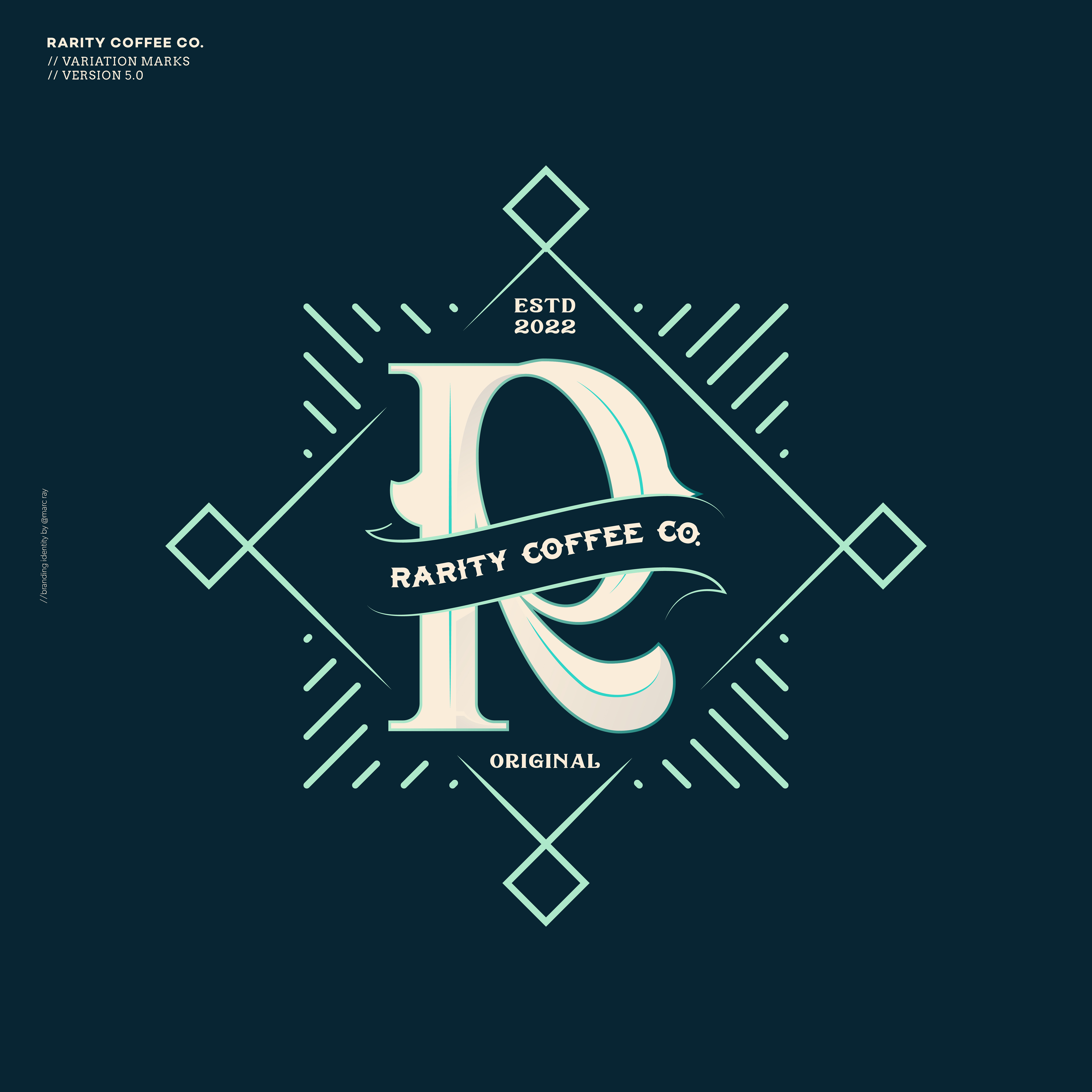 Logo Design by Marc Ray for Rarity Coffee | Design #31588917