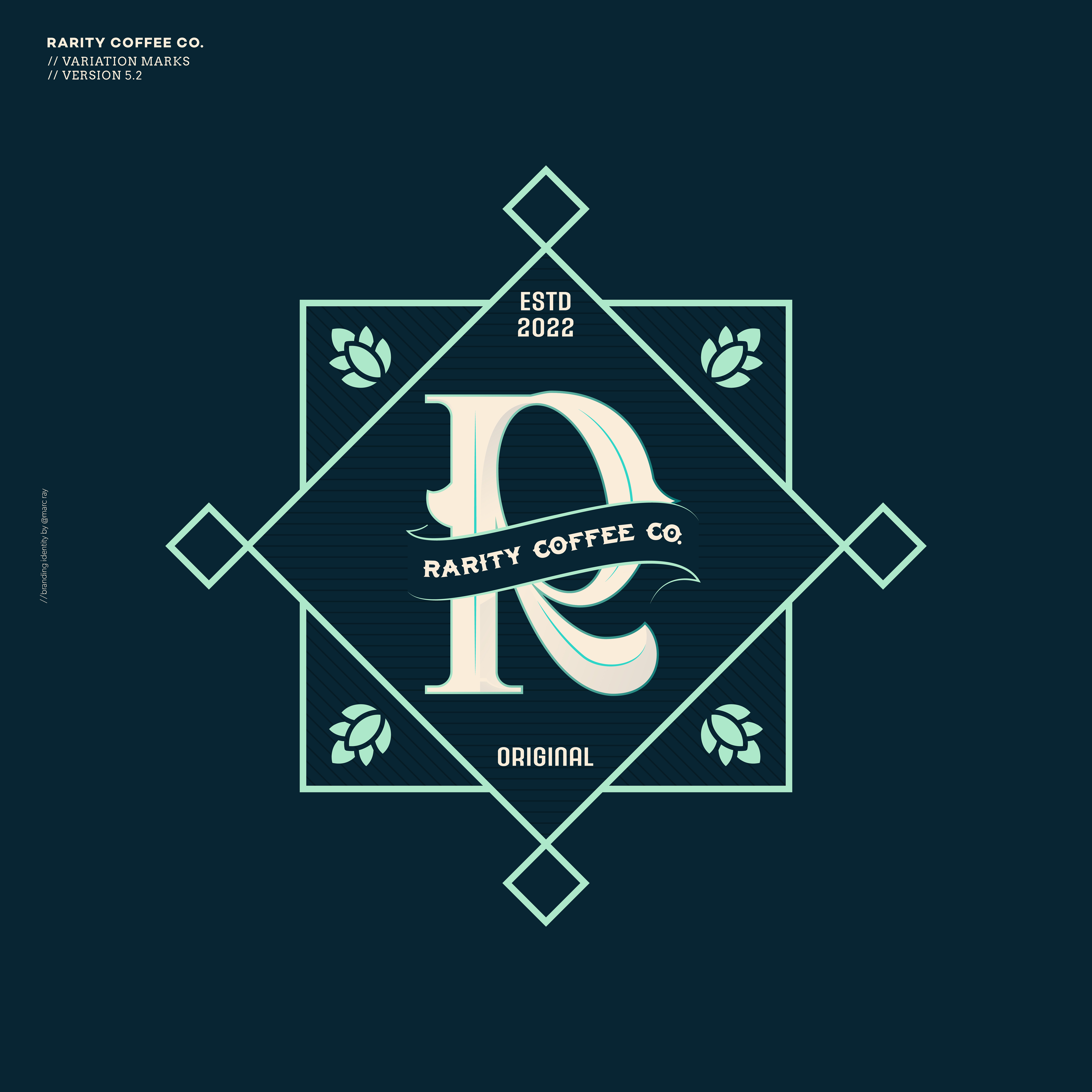 Logo Design by Marc Ray for Rarity Coffee | Design #31588919