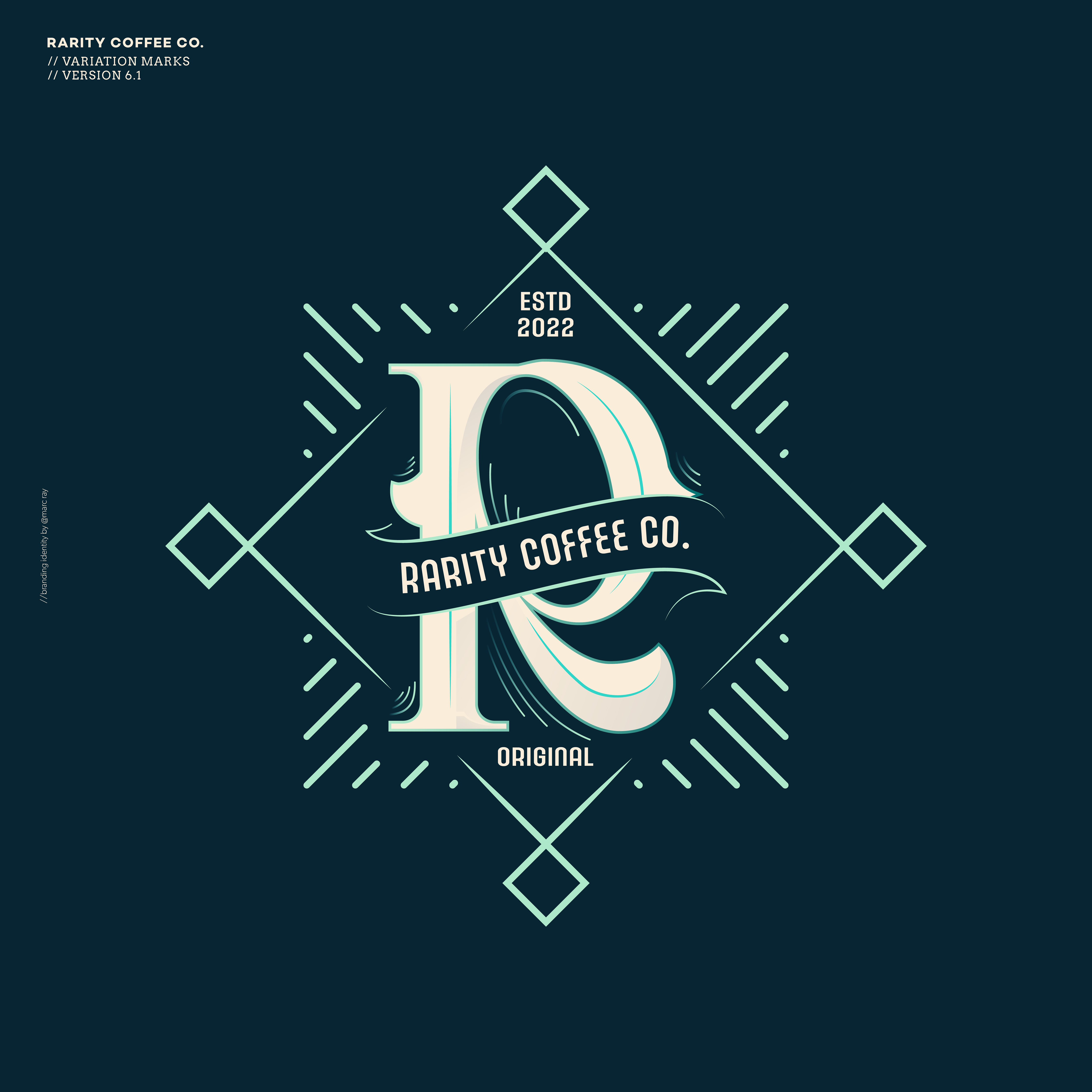 Logo Design by Marc Ray for Rarity Coffee | Design #31588959
