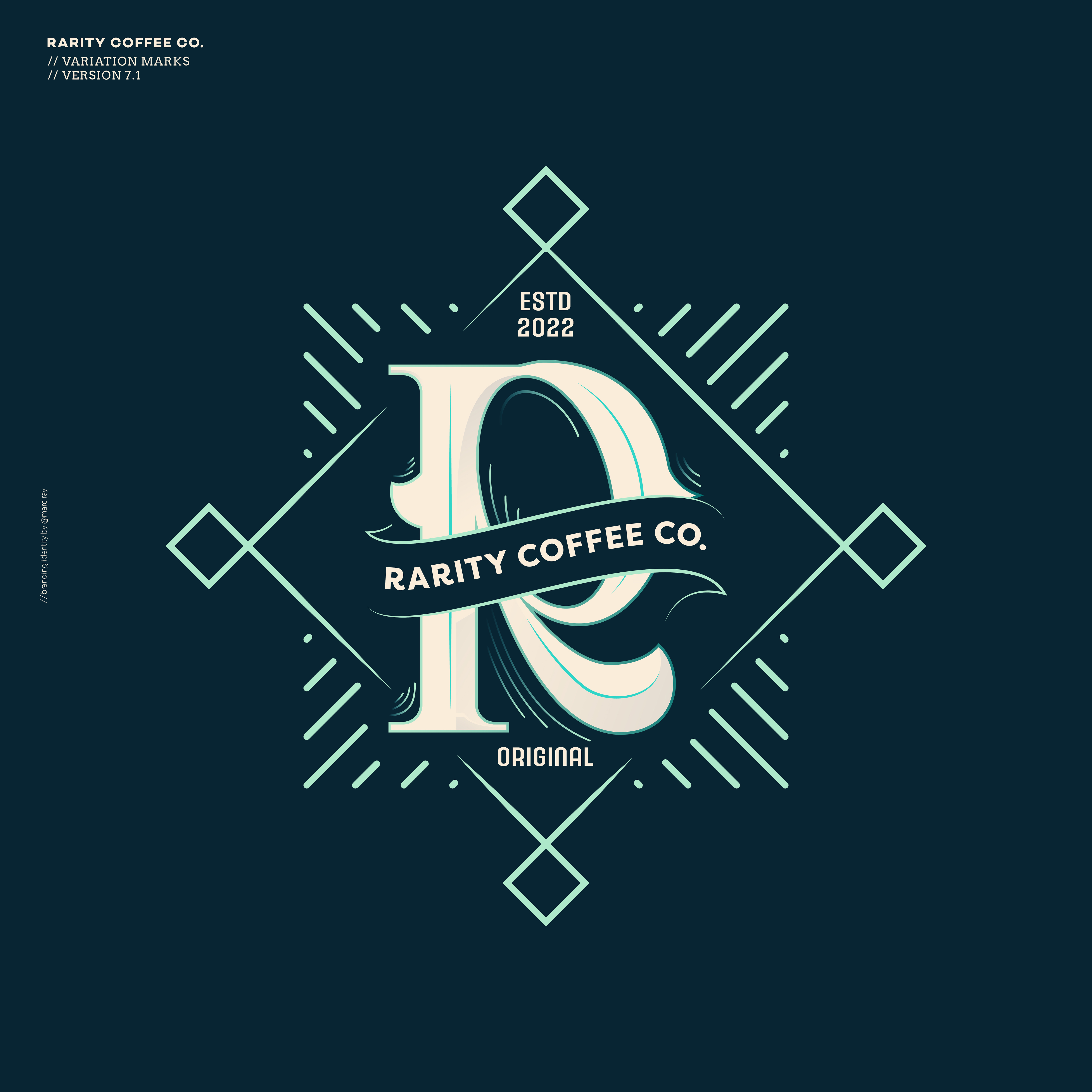 Logo Design by Marc Ray for Rarity Coffee | Design #31588986