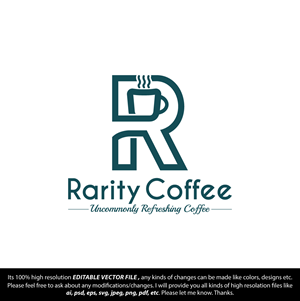 Logo Design by FireflyArt for Rarity Coffee | Design: #31498550