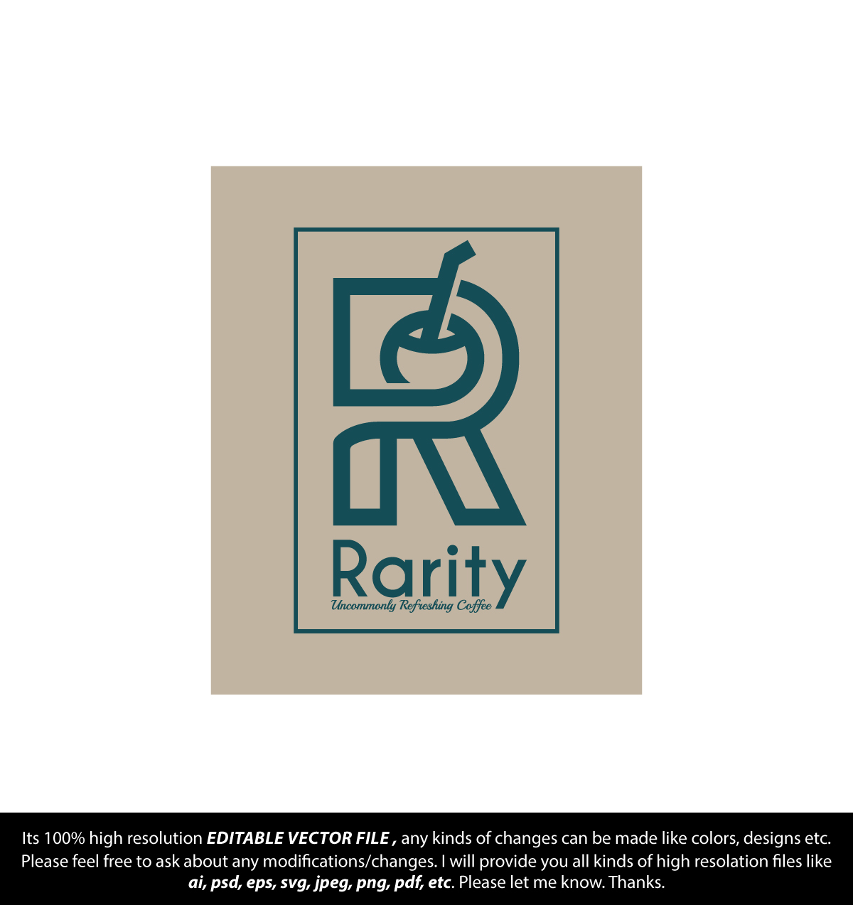Logo Design by FireflyArt for Rarity Coffee | Design #31498552