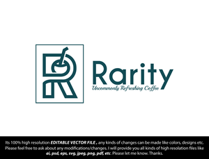Logo-Design von FireflyArt für Rarity Coffee | Design: #31498554