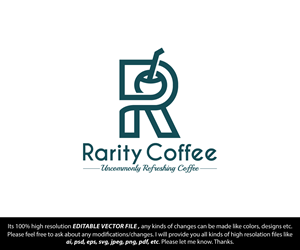 Logo Design by FireflyArt for Rarity Coffee | Design: #31498556