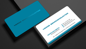 Business Card Design by Creations Box 2015 for Verge Semiconductor | Design: #31474999