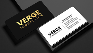 Business Card Design by Creations Box 2015 for Verge Semiconductor | Design: #31475001
