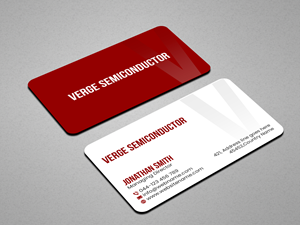 Business Card Design by Creations Box 2015 for Verge Semiconductor | Design: #31475006