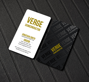 Business Card Design by Creations Box 2015 for Verge Semiconductor | Design: #31475007