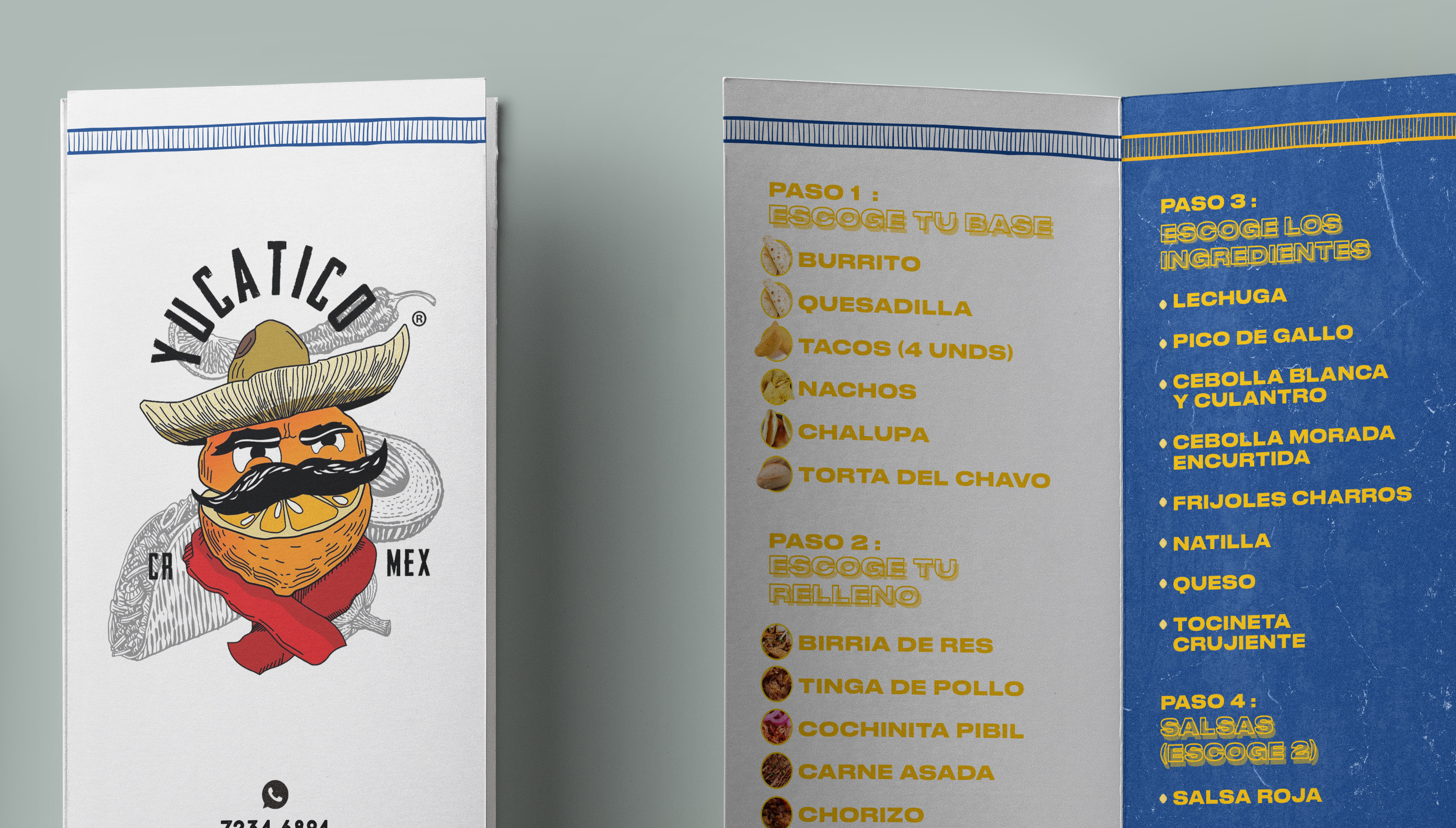 Menu Design by mrmrnjr for Yucatico | Design #31528084