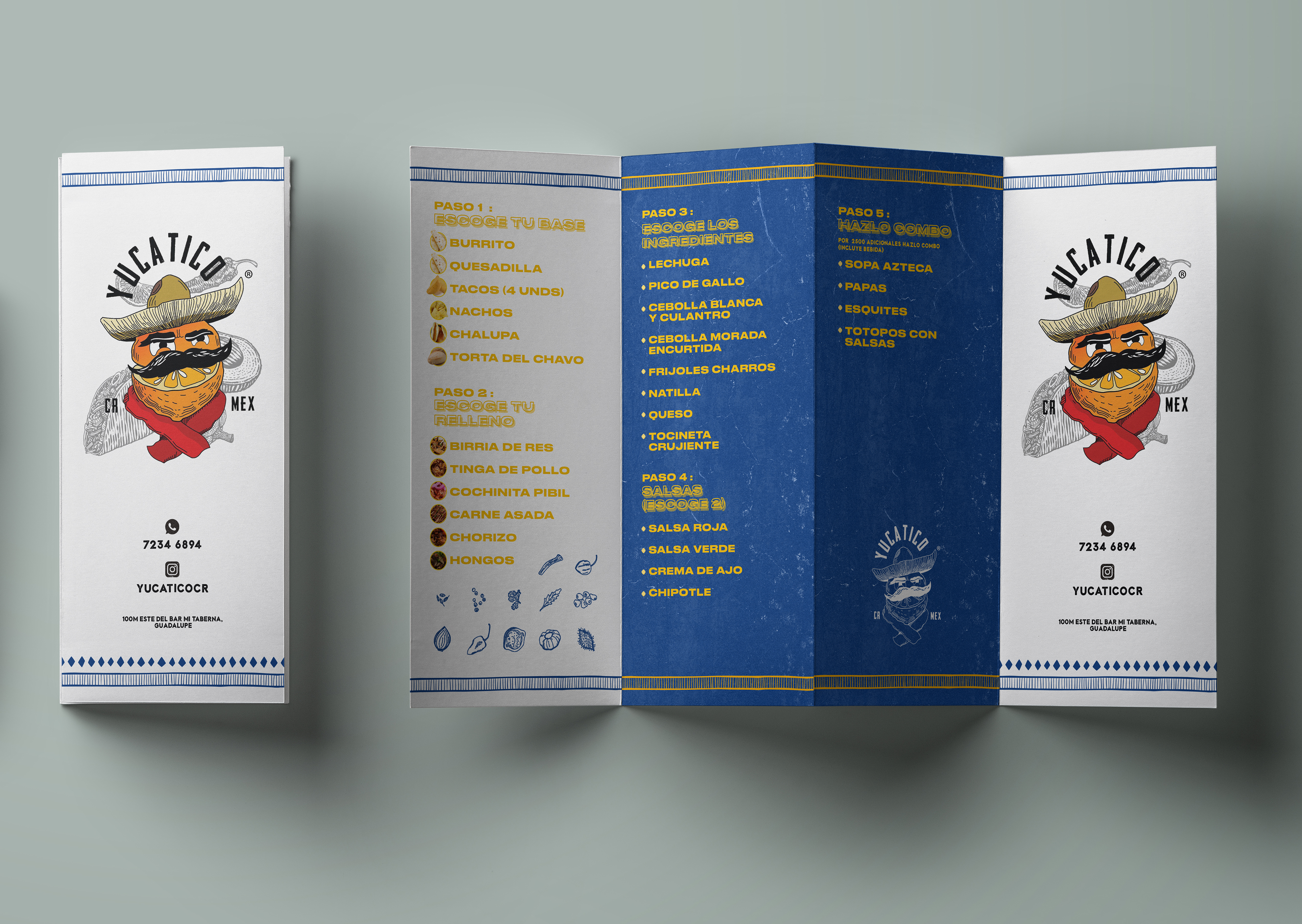 Menu Design by mrmrnjr for Yucatico | Design #31528085