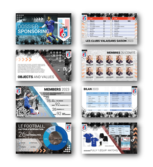 PowerPoint Design by Renato Gomes Tato Rusig for FC Fully | Design: #31497901