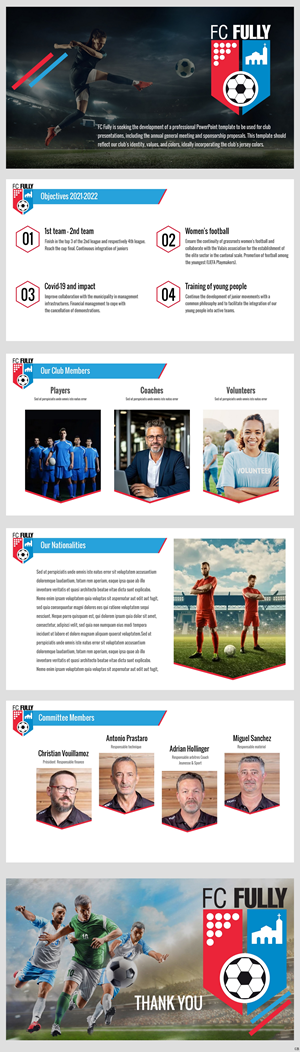 Diseño de PowerPoint por pb para FC Fully | Diseño #31489086