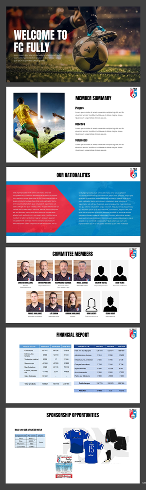 PowerPoint Design by pb for FC Fully | Design: #31489088