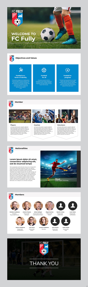 PowerPoint Design by pb for FC Fully | Design: #31489097