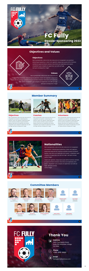 PowerPoint Design by pb for FC Fully | Design: #31489098
