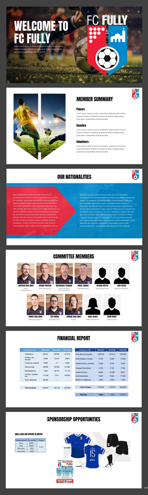 PowerPoint Design by pb for FC Fully | Design: #31496978