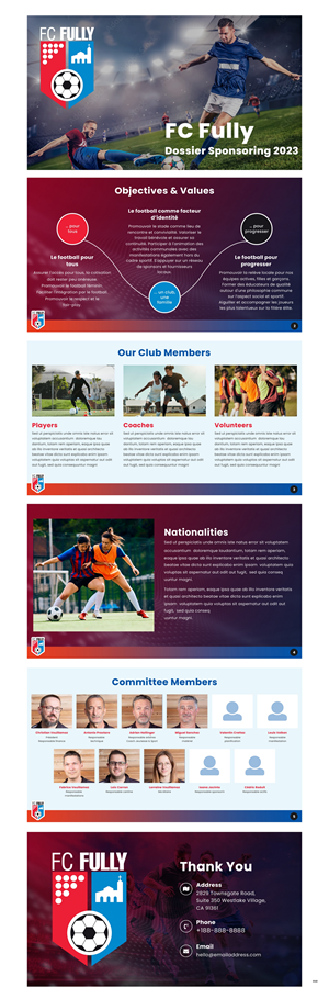 PowerPoint Design by pb for FC Fully | Design: #31496980