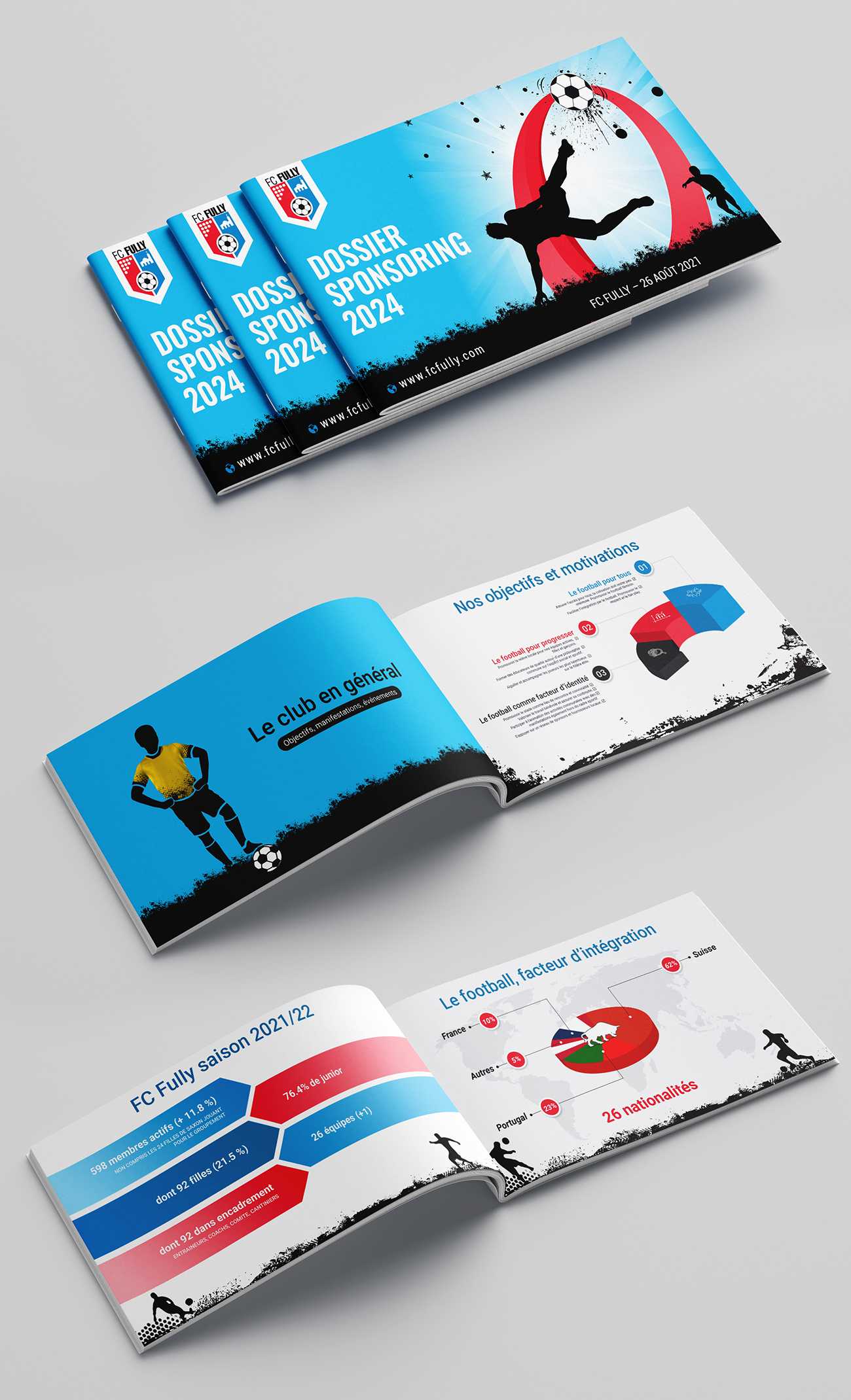 Design de PowerPoint par ART VISUALS pour FC Fully | Design : #31517838
