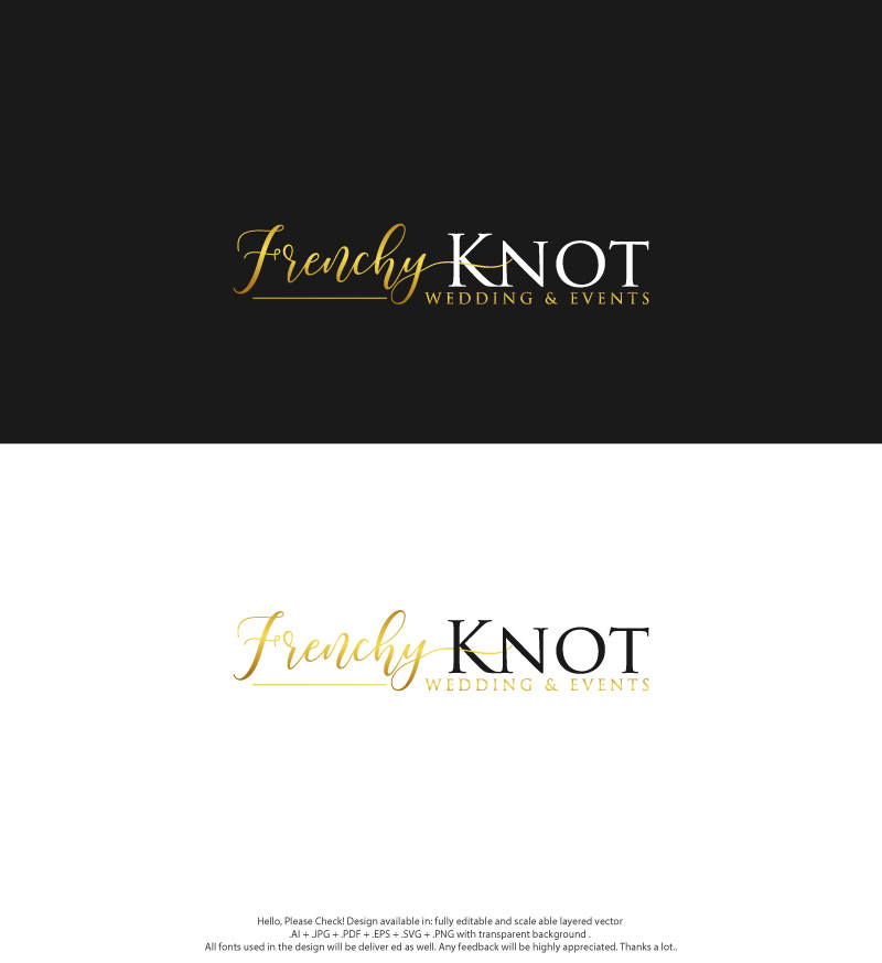 Logo Design by skart for Frenchy Knot | Design #31480294