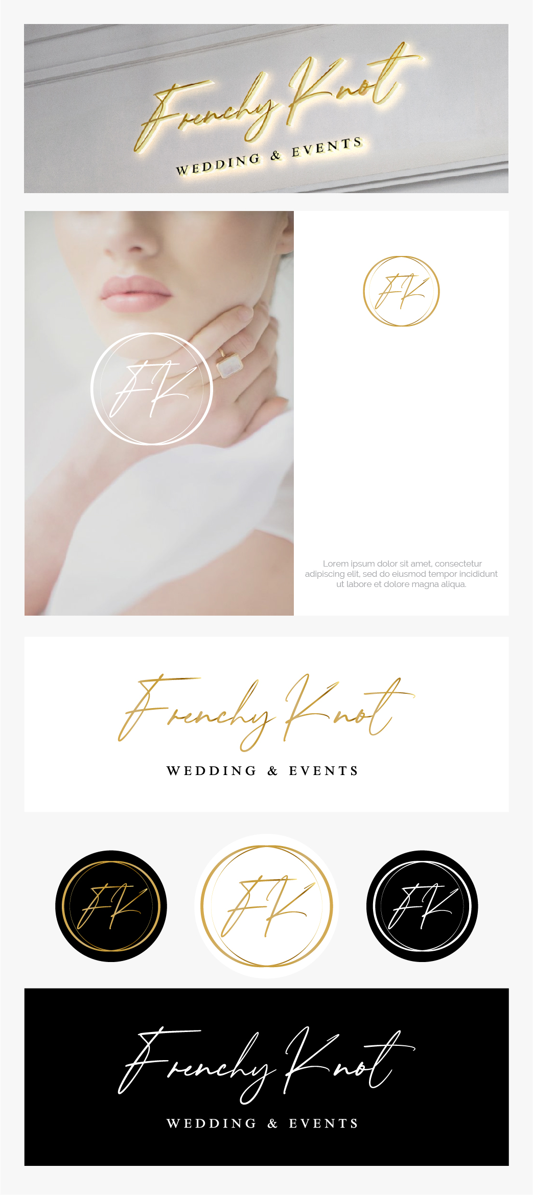 Logo Design by Ha.Connick for Frenchy Knot | Design #31481490