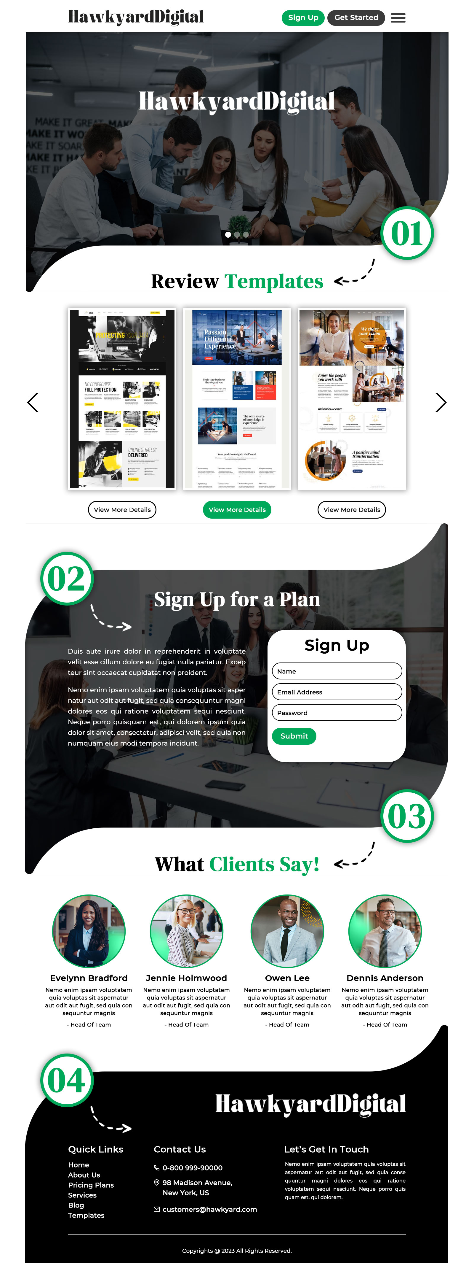 Web Design by MAZY for this project | Design #31489570