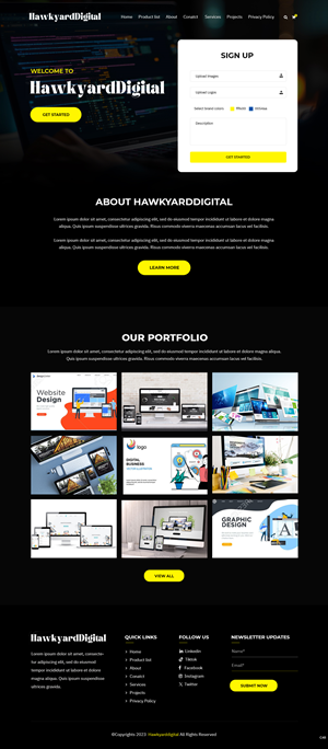 Web Design by pb for this project | Design: #31489115