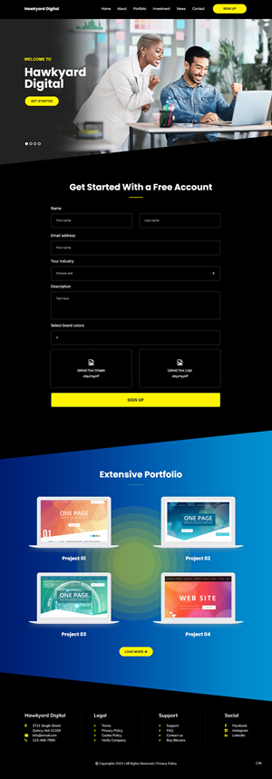 Web Design by pb for this project | Design: #31489116