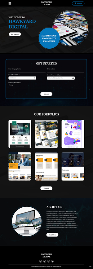 Web Design by pb for this project | Design: #31489127