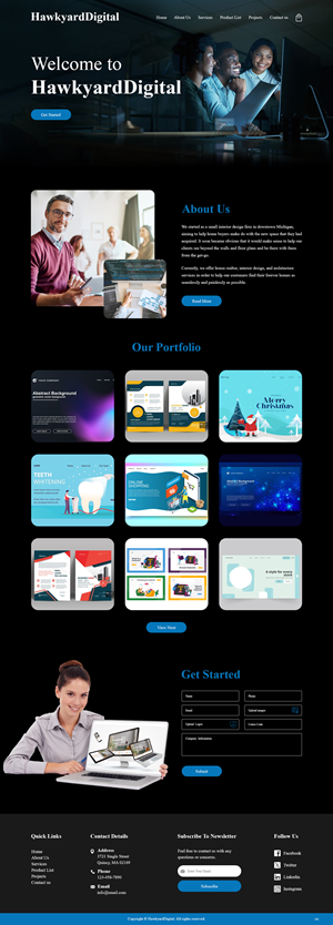 Web Design by pb for this project | Design: #31489131