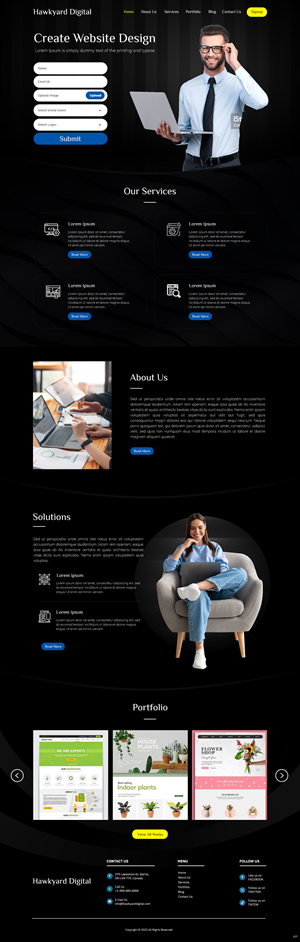 Web Design by pb for this project | Design #31489132