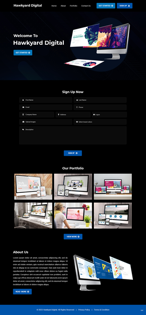 Web Design by pb for this project | Design: #31497037