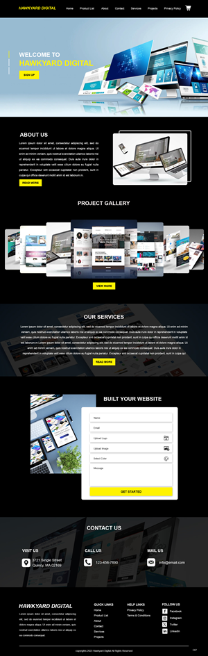 Web Design by pb for this project | Design: #31497038