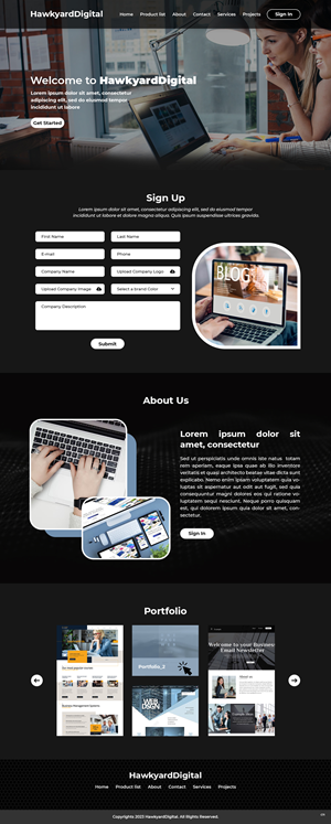 Web Design by pb for this project | Design: #31497044