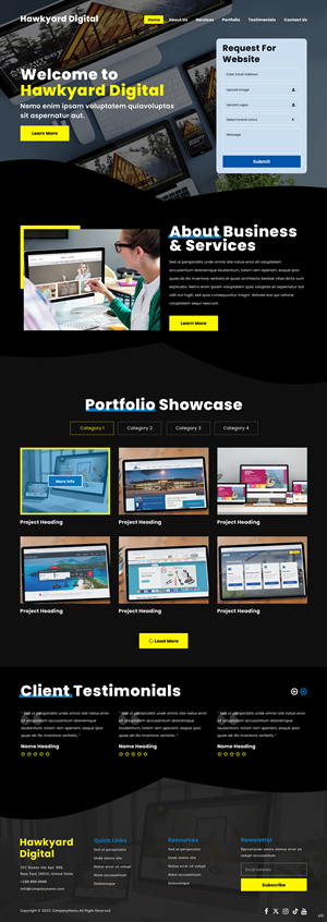 Web Design by pb for this project | Design: #31497047