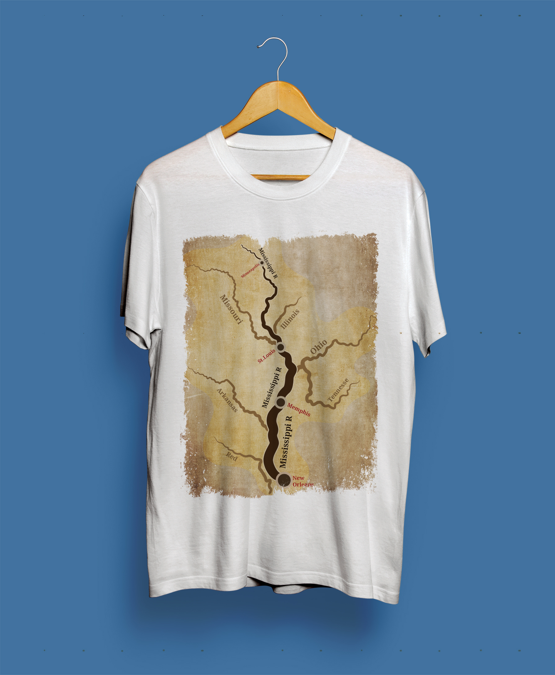 T-shirt Design by Sun Moon Graphic Designer for 98southapparelco  | Design #31480347