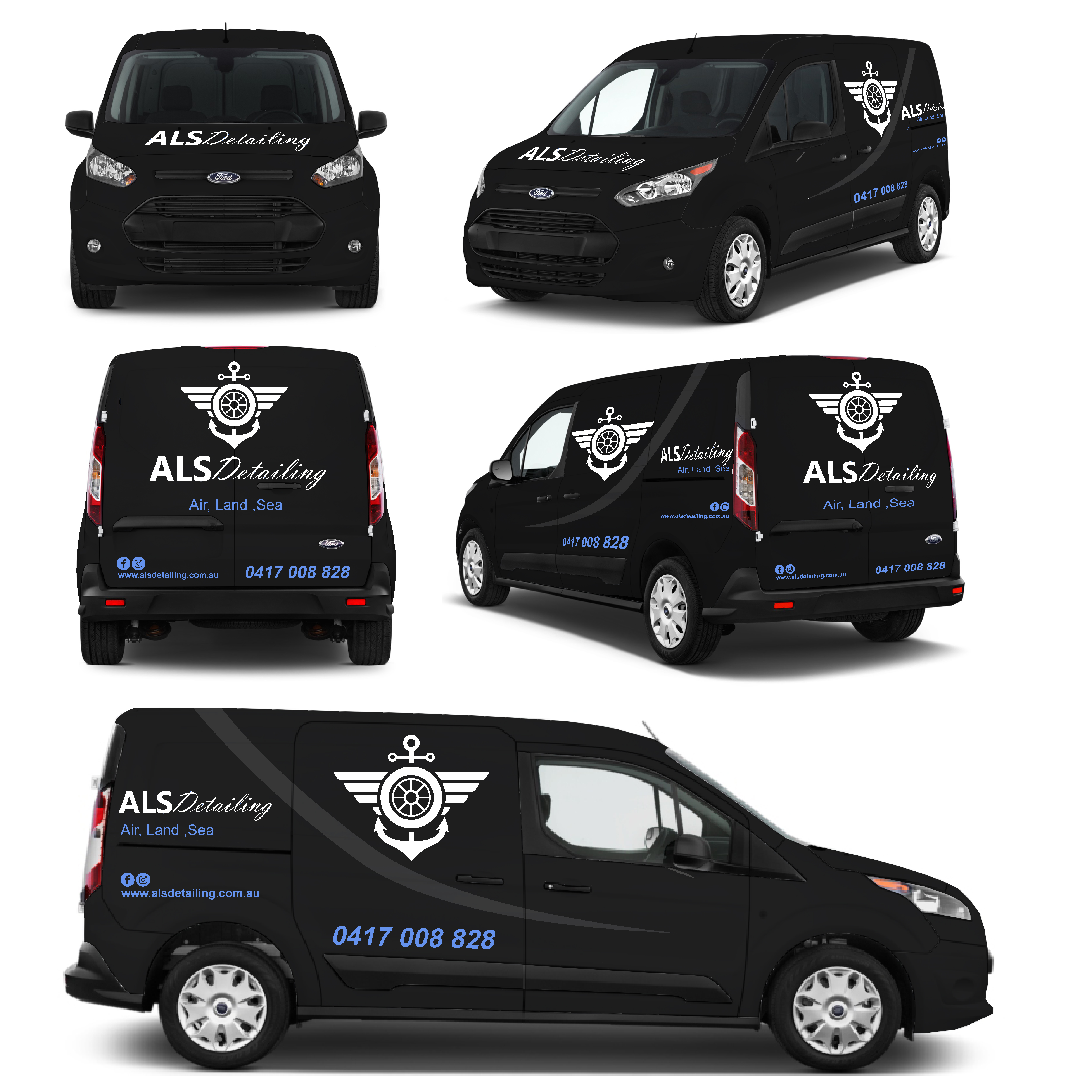 Car Wrap Design by ANGGI MAULANA PRAKOSO for ALS Detailing | Design #31505136