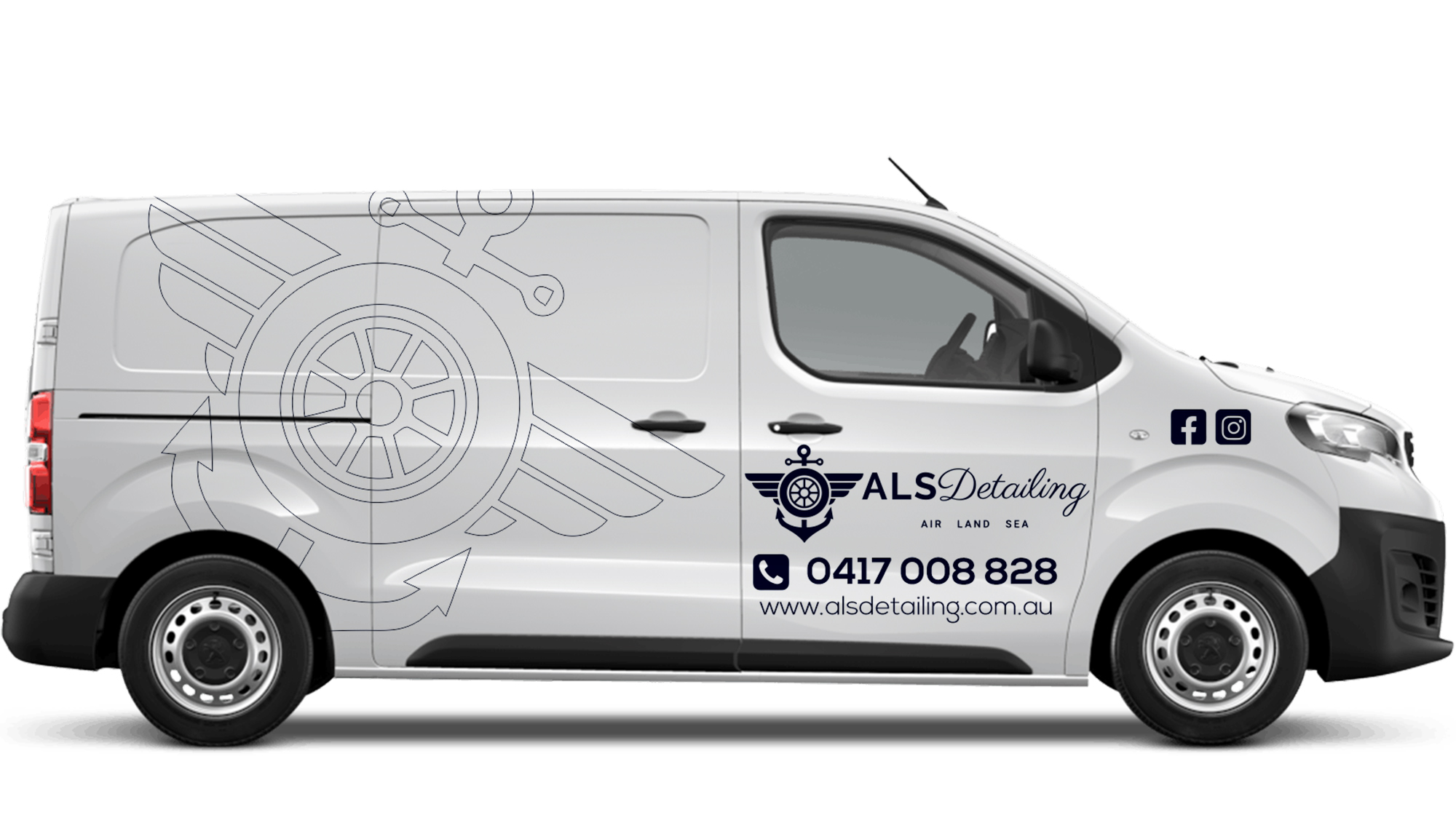 Car Wrap Design by Czeh for ALS Detailing | Design #31486632