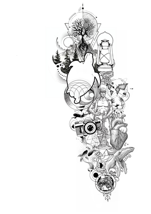 Diseño de Tatuaje por KwinArts para este proyecto | Diseño: #31508087