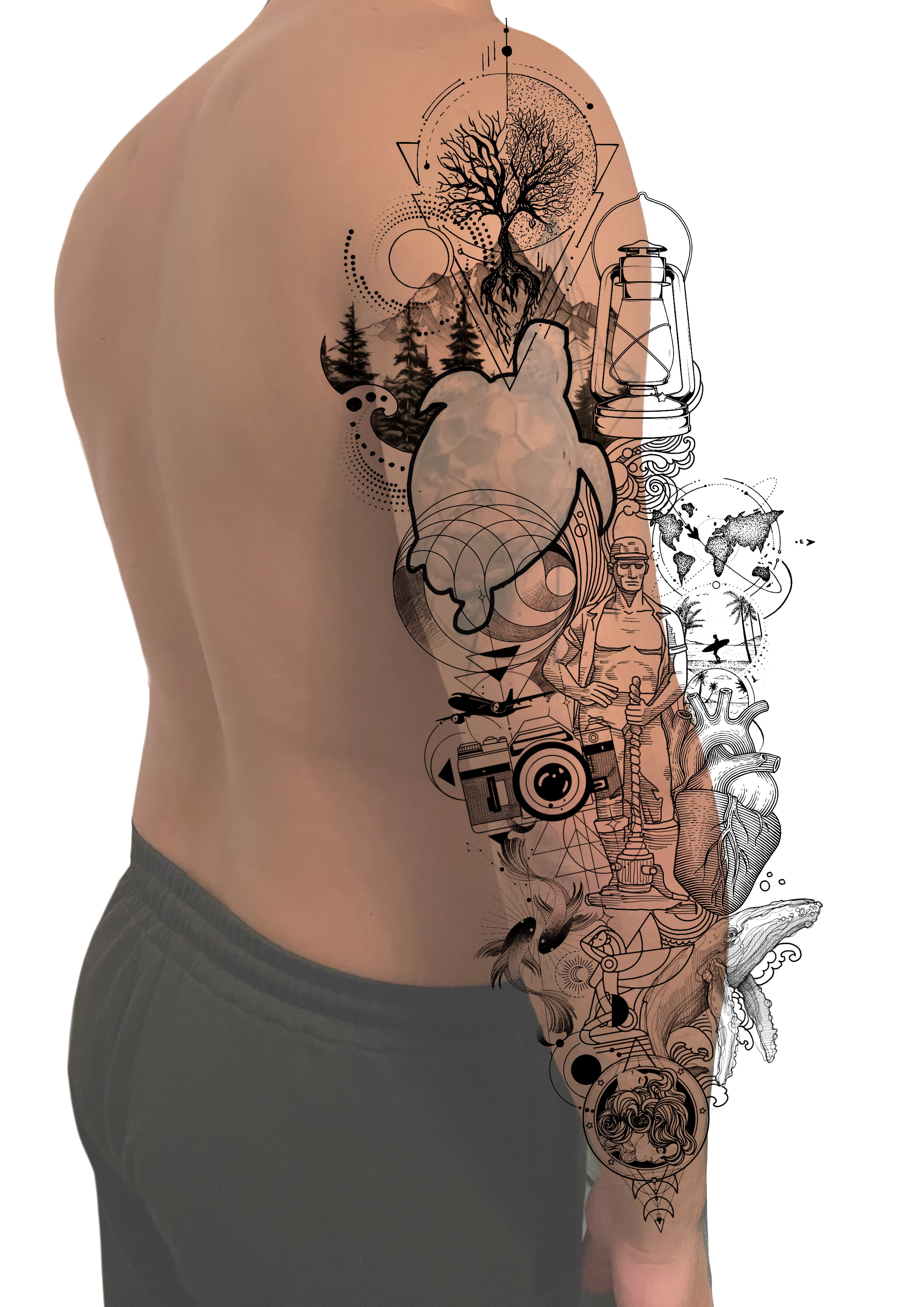 Tattoo Design by KwinArts for this project | Design #31508089