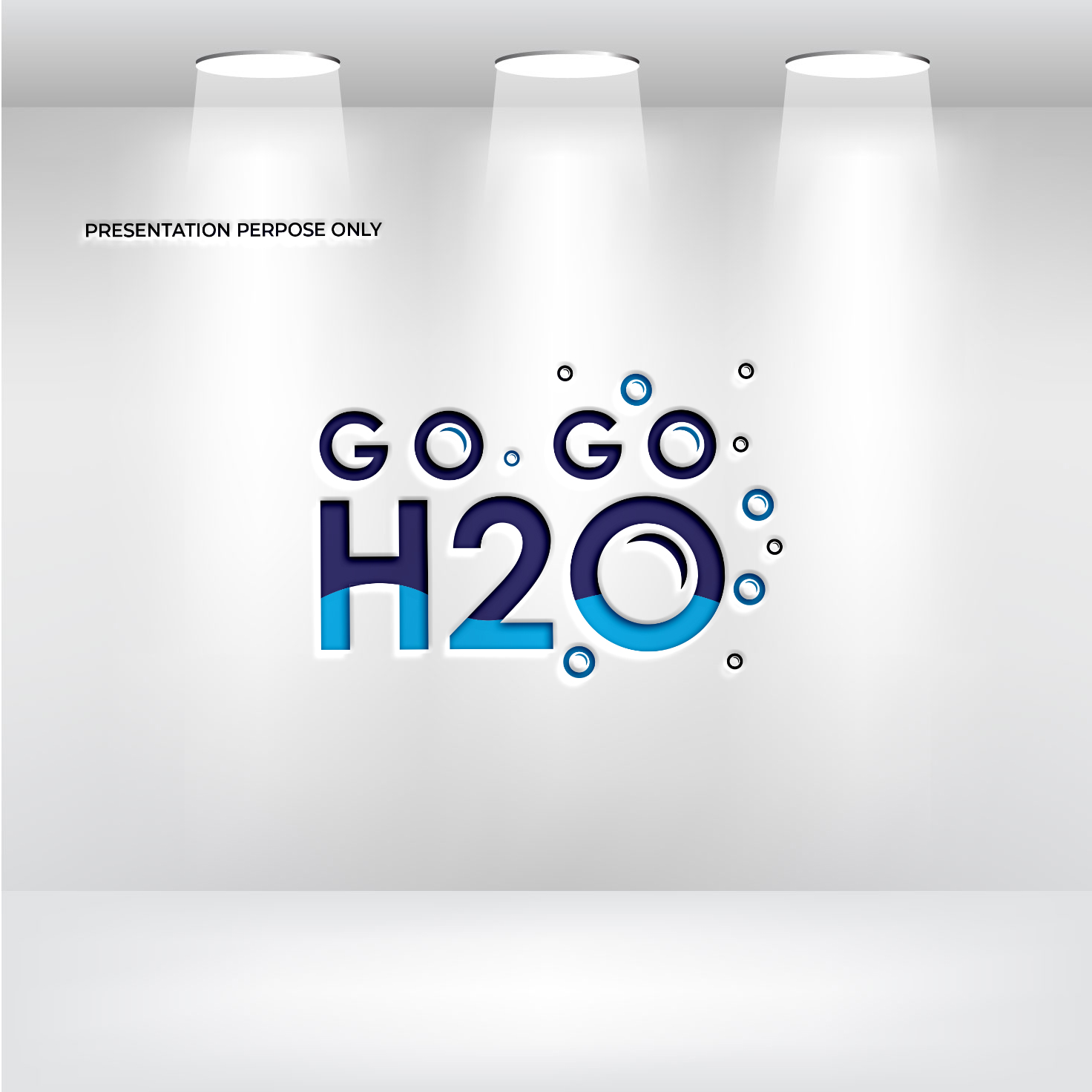 Logo Design by RS_Design for Go Go H2O | Design #31485089