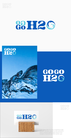Logo Design by Mosa. Monira for Go Go H2O | Design: #31488507