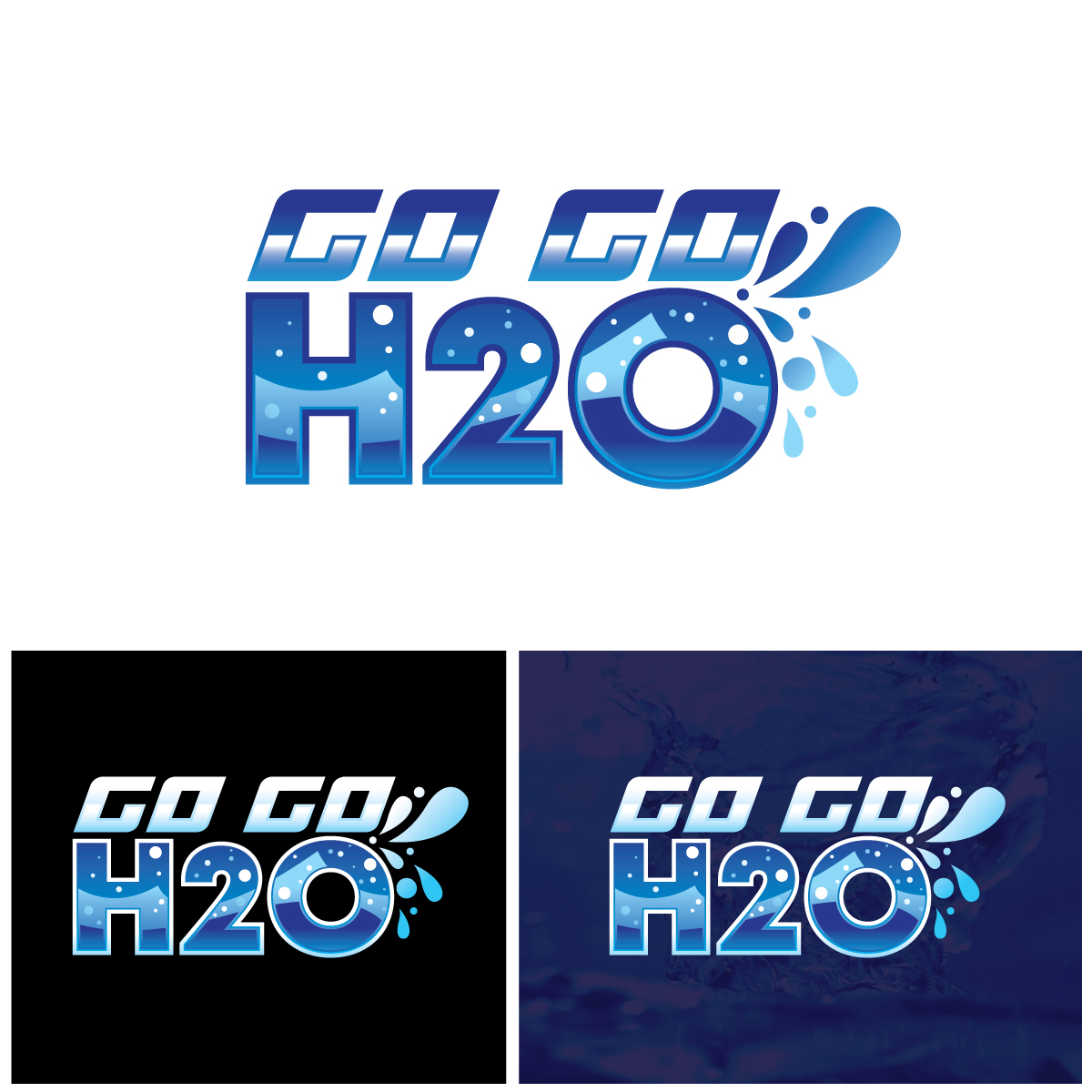 Logo Design by riya.mitra07j for Go Go H2O | Design #31486801