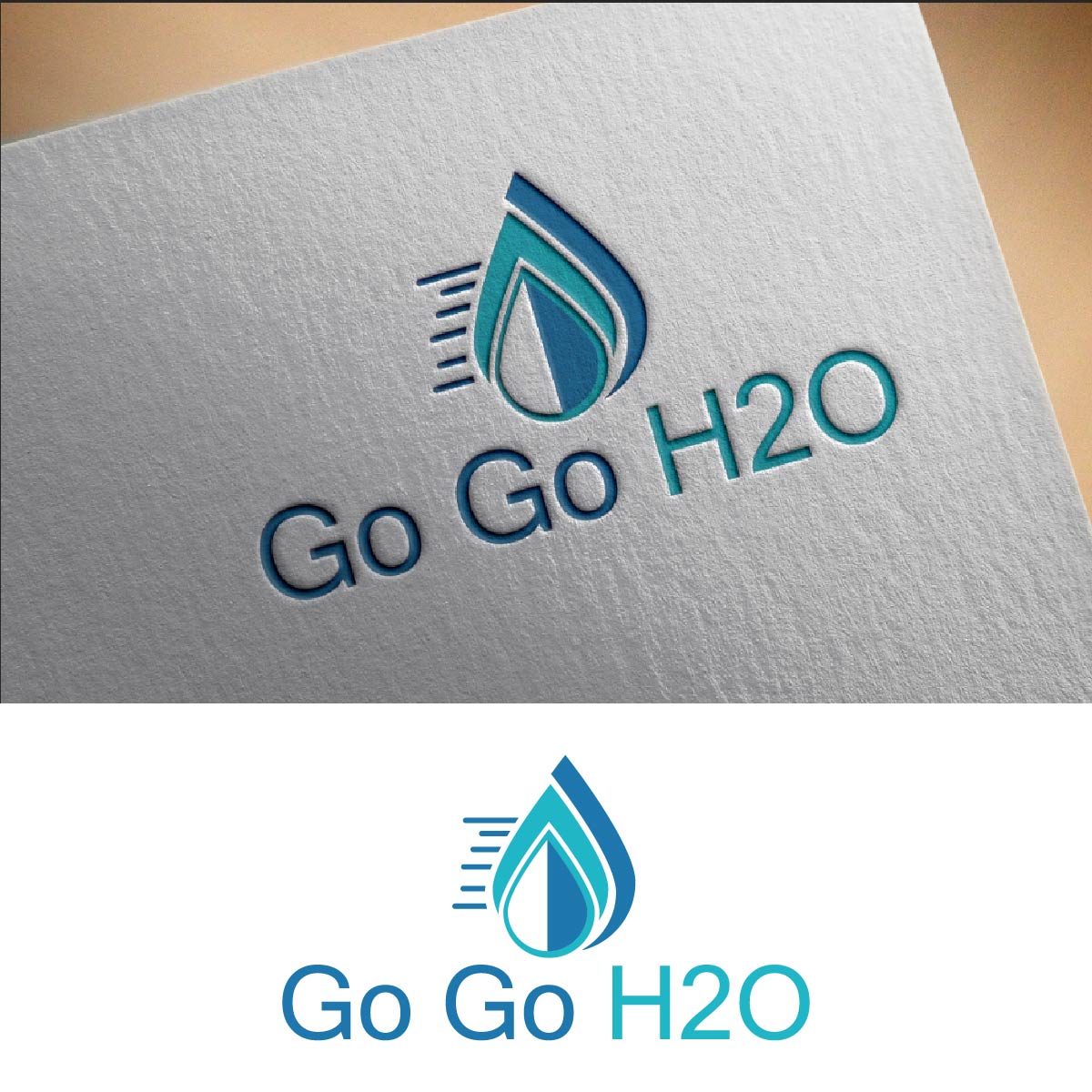 Logo Design by fly  design for Go Go H2O | Design #31495634