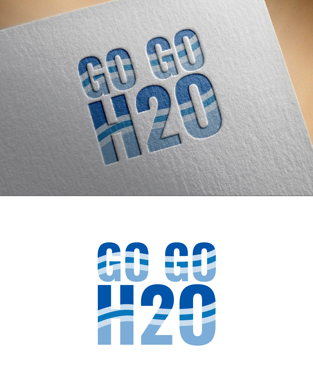 Logo Design by fly  design for Go Go H2O | Design #31496020